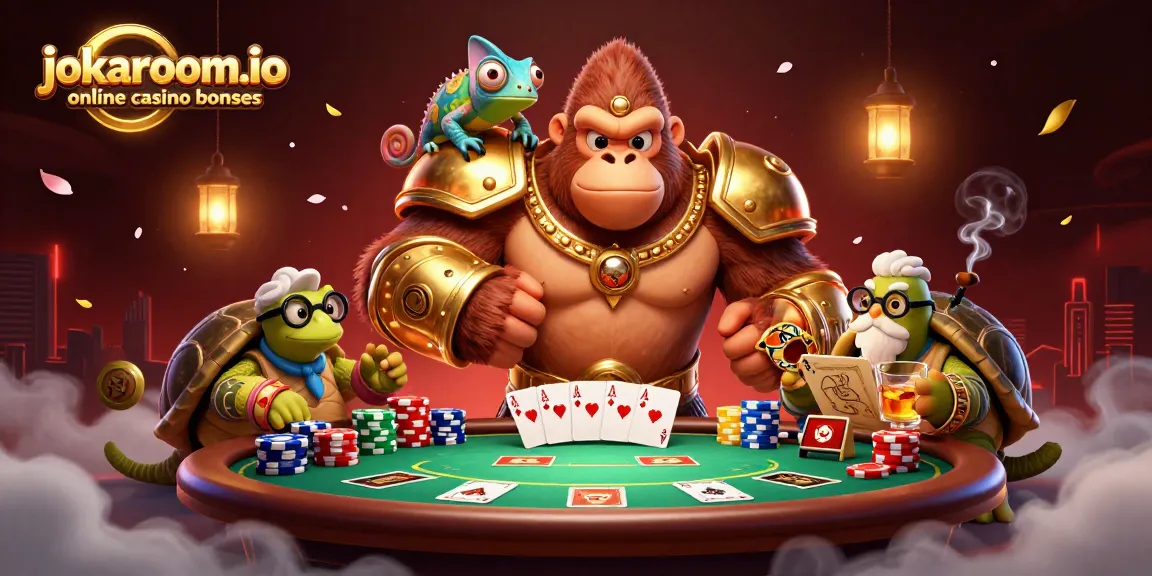 Experience exciting jokaroom.io online casino bonuses with dynamic gaming elements and vibrant characters.