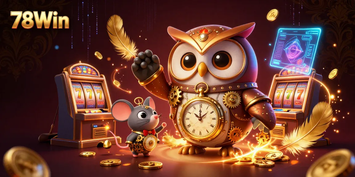 Experience thrilling winning moments with 78Win in a vibrant casino scene.