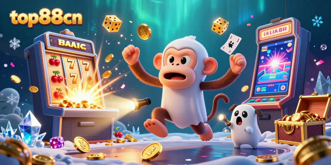 Experience the excitement at top88cn with vibrant casino games, golden treasures, and dynamic characters.