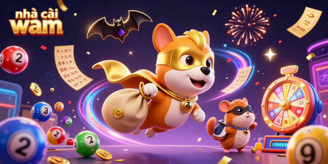 Experience thrilling wins with nhà cái vmax in this vibrant casino-themed illustration.