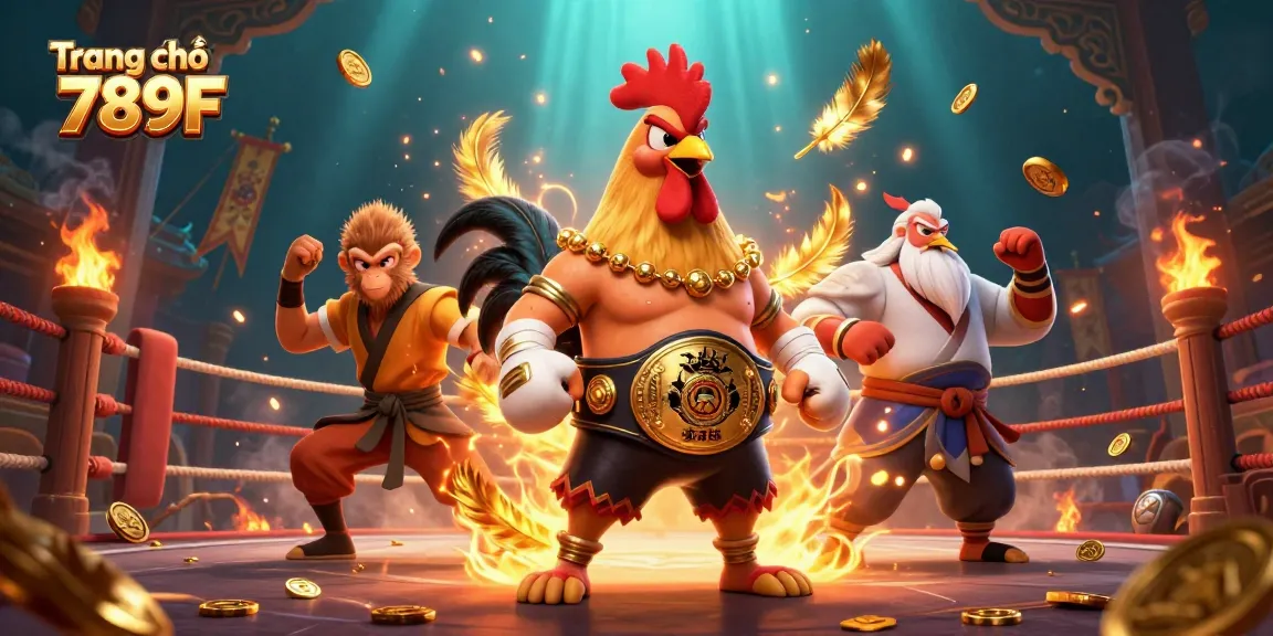 Engage in thrilling bets at Trang chủ 789F with fierce characters and vibrant casino elements.