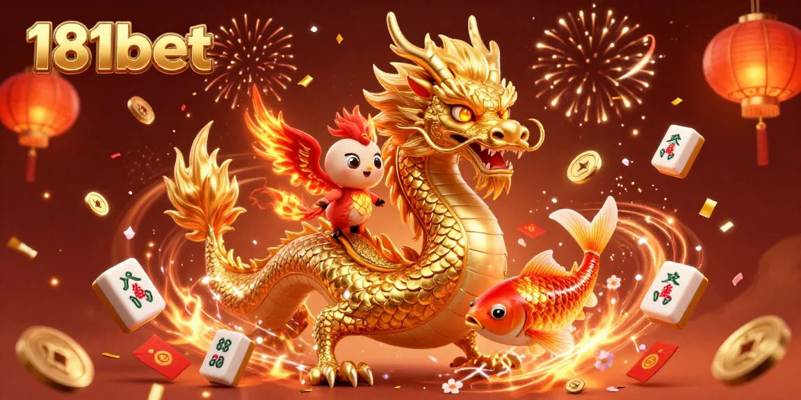 Join the exciting world of 181bet with vibrant casino elements and dynamic characters celebrating wins.