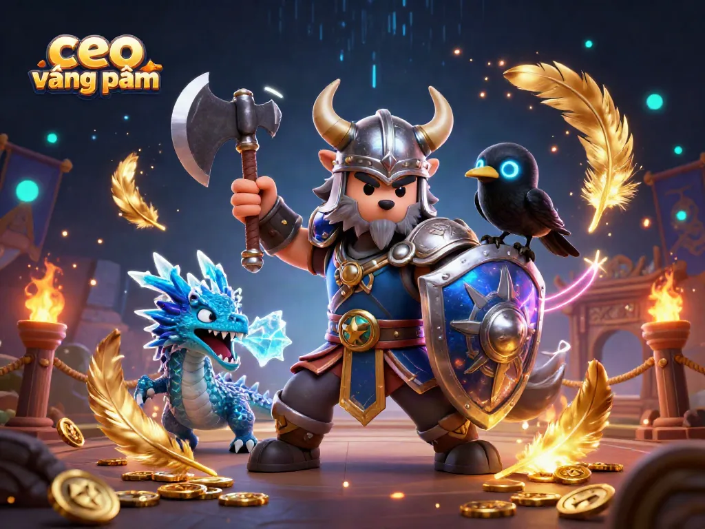 Bet big with ceo vương phạm in a vibrant online casino battle scene, filled with action and excitement.