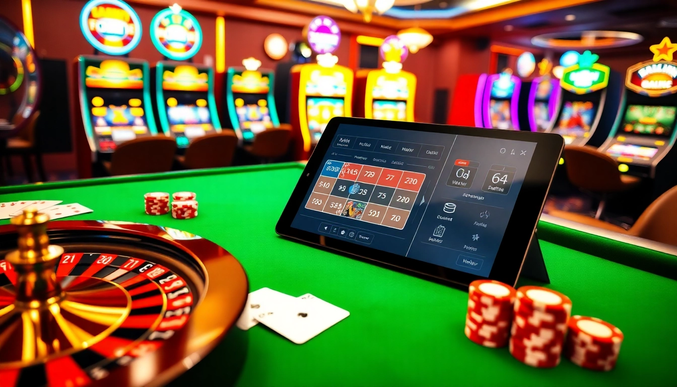 Play exciting casino games at https://rr8888.in.net/ with a vibrant roulette table and poker chips.