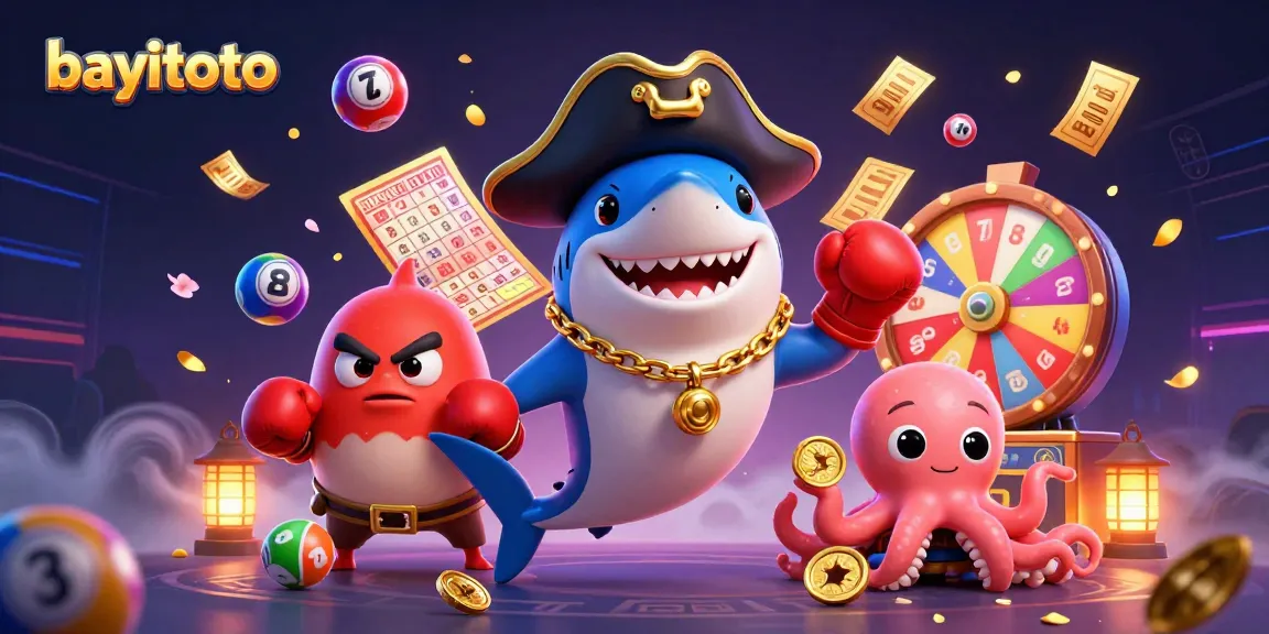 Join bayitoto for thrilling lottery action with vibrant characters and dynamic game elements!