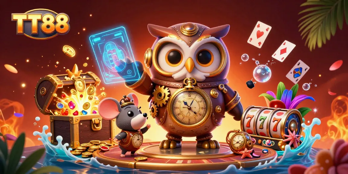 Engage in thrilling slots and jackpots at TT88 while exploring a vibrant casino adventure.