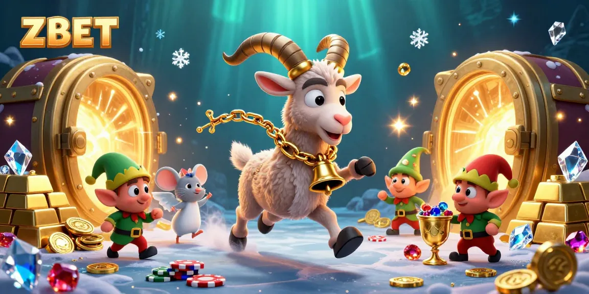 ZBET offers a thrilling casino experience with festive characters in a vibrant holiday-horror setting.