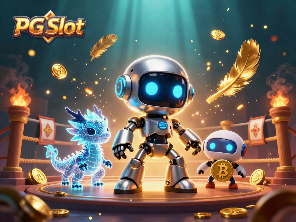 Engage in thrilling PG Slot games with vibrant 3D elements and captivating characters.
