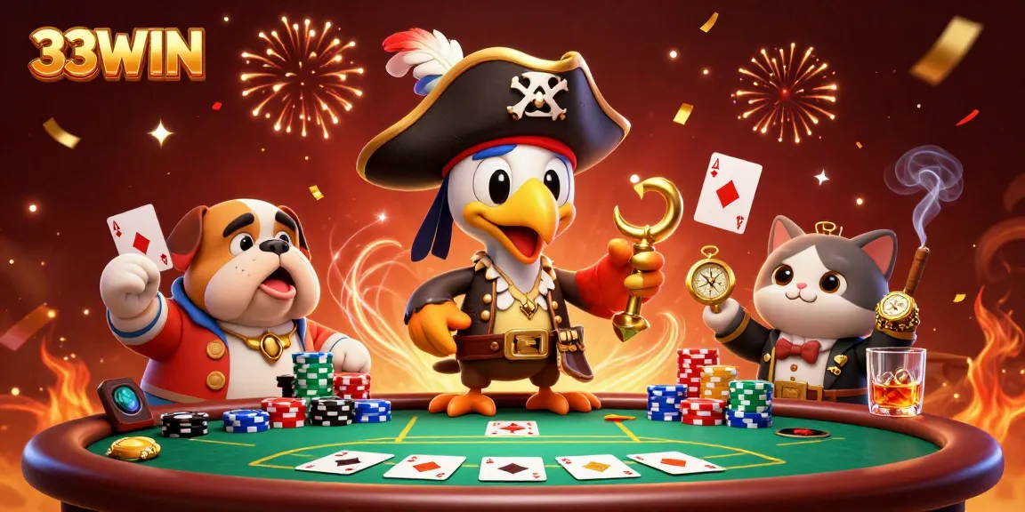 Trải nghiệm thế giới cá cược tại 33WIN với hình ảnh sống động và đầy màu sắc.