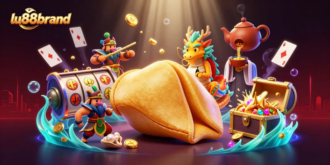 Engage with thrilling games on lu88brand featuring golden symbols and vibrant casino elements.