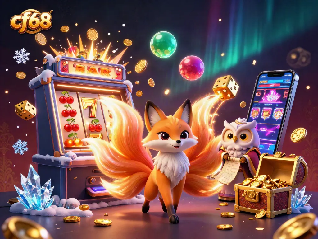 Engage with the exciting world of cf68 through colorful casino game elements and enchanting characters.
