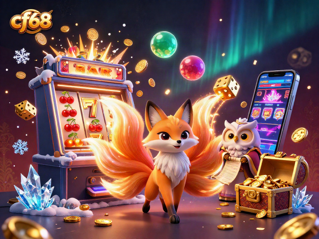 Engage with the exciting world of cf68 through colorful casino game elements and enchanting characters.