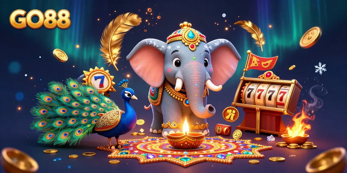 Experience the thrill of GO88 with vibrant gambling elements and exciting game visuals.