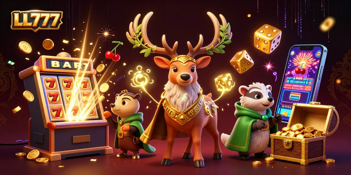 Experience thrilling gameplay at LL777 with vibrant slot machines and enchanting characters.