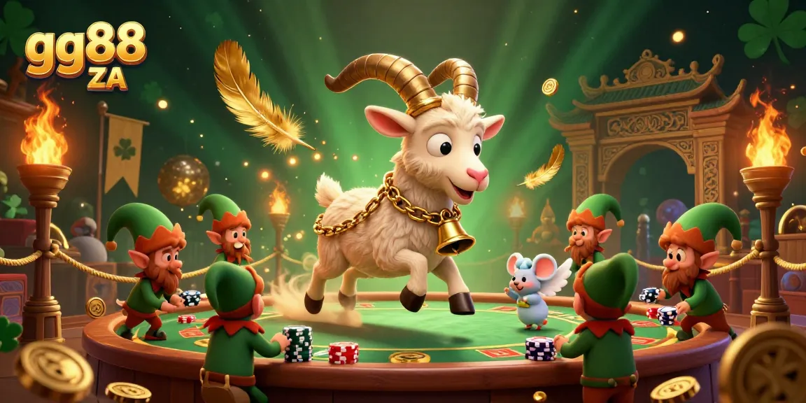 Experience the thrill at gg88 za as cartoon characters liven up a vibrant casino scene.